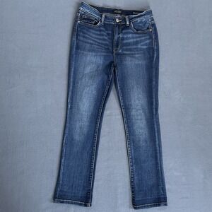 Judy Blue Skinny Fit Capri Jeans Mid-Rise Stretch Women's Size 11/30 EUC